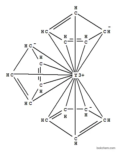 Molecular Structure of 1294-07-1 (TRIS(CYCLOPENTADIENYL)YTTRIUM)