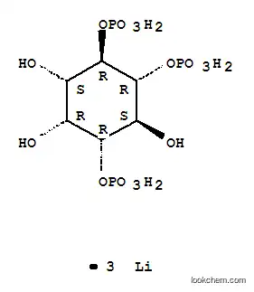 Molecular Structure of 129828-69-9 (D-INS(1,4,5)P3, 3LI)