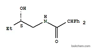 Molecular Structure of 130273-50-6 (Benzeneacetamide, N-(2-hydroxybutyl)-alpha-phenyl-, (S)-)