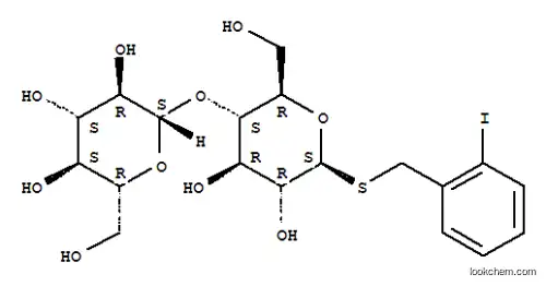 Molecular Structure of 130421-98-6 (2-iodobenzyl-1-thiocellobioside)