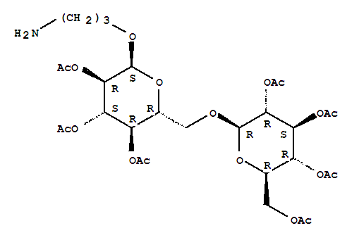 3-AMINOPROPYL 2,3,4,2',3',4',6'-HEPTA-O-ACETYLGENTIOBIOSIDE
