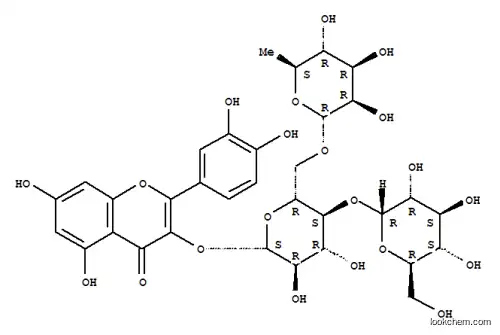 Molecular Structure of 130603-71-3 (GLUCOSYLRUTIN)