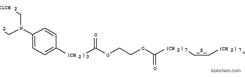 2-[4-[4-[bis(2-chloroethyl)amino]phenyl]butanoyloxy]ethyl (Z)-octadec-9-enoate
