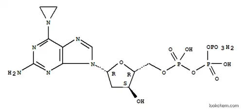 9-(2-Deoxy-5-O-triphospho-beta-ribofuranosyl)-N(6),N(6)-ethano-2,6-diaminopurine