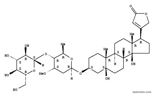 Molecular Structure of 13137-64-9 (Periplocoside)