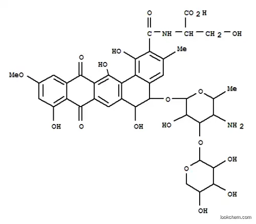 Molecular Structure of 131443-10-2 (Pradimicin FA 2)