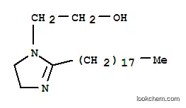 Molecular Structure of 13146-84-4 (N-(2-Hydroxyethyl)-2-alkyl(C18)-2-imidazoline)