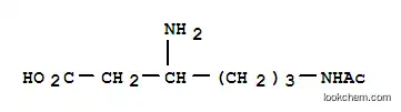 Molecular Structure of 131887-44-0 (N'-acetyl-beta-lysine)