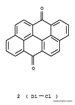 Molecular Structure of 1324-02-3 (dichlorodibenzo[def,mno]chrysene-6,12-dione)
