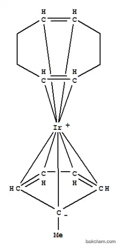 Molecular Structure of 132644-88-3 ((METHYLCYCLOPENTADIENYL)(1,5-CYCLOOCTADIENE)IRIDIUM(I))