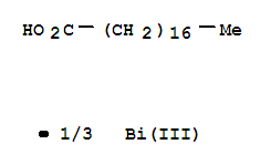 Octadecanoic acid,bismuth(3+) salt (3:1)