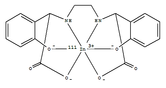 2-[2-[[CARBOXYLATO-(2-OXIDOPHENYL)METHYL]AMINO]ETHYLAMINO]-2-(2-OXIDOP HENYL)ACETATE,INDIUM(+3) CATION