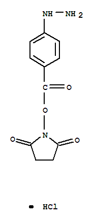 Succinimidyl hydrazinium benzoate hydrochloride