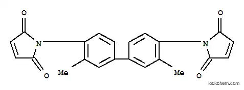 Molecular Structure of 13360-85-5 (1-[4-[4-(2,5-dioxopyrrol-1-yl)-3-methyl-phenyl]-2-methyl-phenyl]pyrrole-2,5-dione)