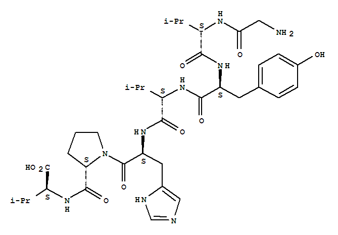 L-Valine,glycyl-L-valyl-L-tyrosyl-L-valyl-L-histidyl-L-prolyl-