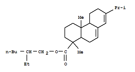 1-Phenanthrenecarboxylicacid, 1,2,3,4,4a,4b,5,6,10,10a-decahydro-1,4a-dimethyl-7-(1-methylethyl)-,2-ethylhexyl ester