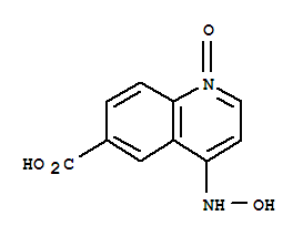 4-(HYDROXYAMINO)-6-QUINOLINECARBOXYLIC ACID 1-OXIDE