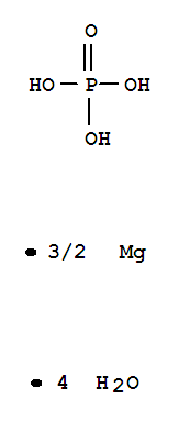 Magnesium phosphate, tribasic pentahydrate cas  13446-23-6