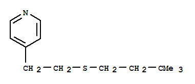 Pyridine,4-[2-[(3,3-dimethylbutyl)thio]ethyl]-