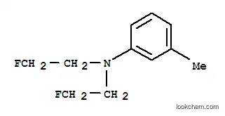 Molecular Structure of 13452-69-2 (N,N-bis(2-fluoroethyl)-3-methylaniline)