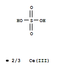 cerium(III) sulfate CEROUS SULFATE CERIUM(III) SULFATE 8-HYDRATE 13454-94-9 98% min