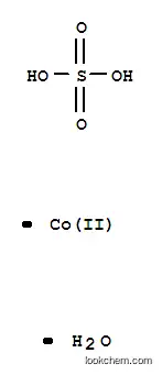 Molecular Structure of 13455-34-0 (COBALT(II) SULFATE HYDRATE)