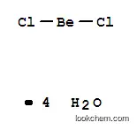 Molecular Structure of 13466-27-8 (BERYLLIUM CHLORIDE, TETRAHYDRATE)