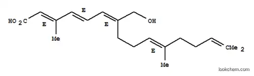 Molecular Structure of 134678-59-4 (7-hydroxymethyl-3,11,15-trimethyl-2,4,6,10,14-hexadecapentaenoic acid)