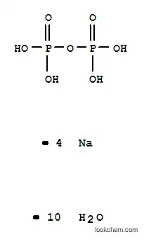 Molecular Structure of 13472-36-1 (Sodium pyrophosphate decahydrate)