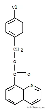 Molecular Structure of 134959-56-1 (4-chlorobenzyl quinoline-8-carboxylate)