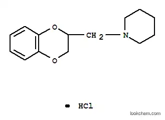 Molecular Structure of 135-87-5 (1-[(2,3-dihydro-1,4-benzodioxin-2-yl)methyl]piperidinium chloride)