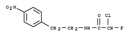 2-CHLORO-2-FLUORO-N-(2-(4-NITROPHENYL)ETHYL)ACETAMIDE