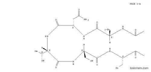 Molecular Structure of 135329-52-1 (cyclo(asparaginyl-threonyl-seryl-phenylalanyl-threonyl-prolyl-arginyl-leucyl))