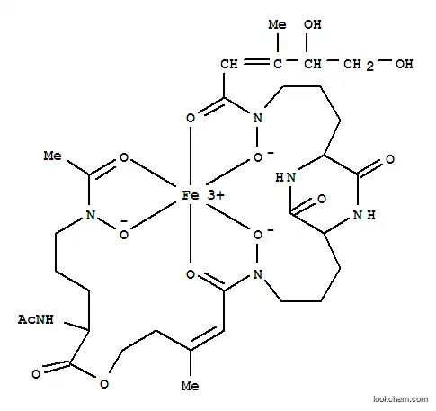 Molecular Structure of 135500-11-7 (Hydroxyisoneocoprogen I)