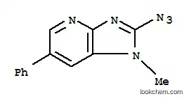 Molecular Structure of 135577-57-0 (2-Azido-1-methyl-6-phenylimidazo[4,5-b]pyridine)