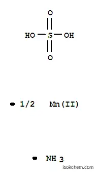 Molecular Structure of 13566-22-8 (MANGANESE AMMONIUM SULFATE)