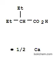 Molecular Structure of 136-91-4 (calcium bis(2-ethylbutyrate))