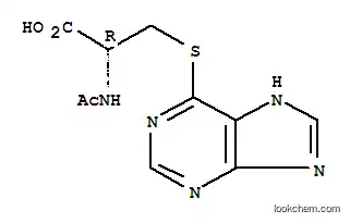 Molecular Structure of 136039-99-1 (S-(6-purinyl)-N-acetylcysteine)