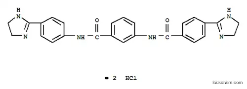Molecular Structure of 13608-72-5 (3-{[4-(4,5-dihydro-1H-imidazol-2-yl)benzoyl]amino}-N-[4-(4,5-dihydro-1H-imidazol-2-yl)phenyl]benzamide)