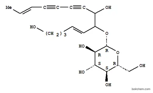 Molecular Structure of 136085-37-5 (Lobetyolin)