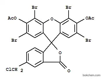 Molecular Structure of 136832-64-9 (5-CHLOROMETHYLEOSIN DIACETATE)