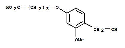 4-[4-(hydroxymethyl)-3-methoxyphenoxy]butanoic acid
