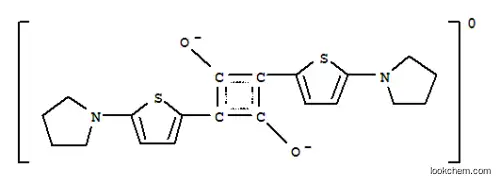 Molecular Structure of 137020-21-4 (1,3-BIS(5-PYRROLIDINO-THIEN-2-YL)-2-OXO-CYCLOBUTENYLIUM-4-OLAT)