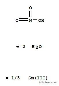 Molecular Structure of 13759-83-6 (SAMARIUM NITRATE HEXAHYDRATE)