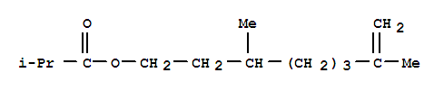 Propanoic acid,2-methyl-, 3,7-dimethyl-7-octen-1-yl ester