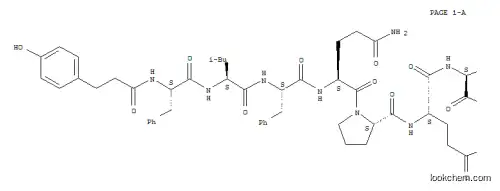 Molecular Structure of 138109-95-2 (desamino-tyrosyl-phenylalanyl-leucyl-phenylalanyl-glutaminyl-prolyl-glutaminyl-argininamide)