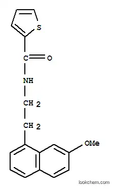 2-Thiophenecarboxamide, N-(2-(7-methoxy-1-naphthalenyl)ethyl)-