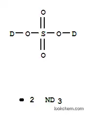 Molecular Structure of 13814-01-2 (AMMONIUM-D8 SULFATE)