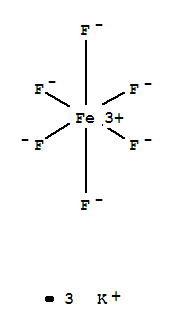 Ferrate(3-),hexafluoro-, tripotassium, (OC-6-11)- (9CI) cas  13815-30-0