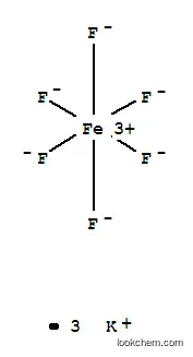 Molecular Structure of 13815-30-0 (tripotassium hexafluoroferrate(3-))